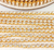 Corrente de Strass Cristal Juntinho Primeira Linha 3mm Peça com 3 Metros Ref.9263