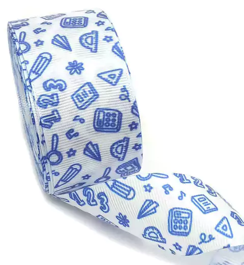 Fita de Gorgorão Volta às Aulas 38mm x 10m ref:1409