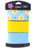 Kit de Fita Gorgorão Floral Margarida Azul 38mm x 6m ref.0455