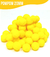 Pompom Amarelo 20mm com 50 peças ref.0034