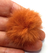 5 Pompom de Pelúcia Marrom Achatadinho 4cm para Artesanato ref.:0719 - comprar online