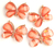 Aplique Borboleta Coral para Laços Pct com 4 ref.:0020
