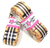 Fita de Gorgurão Xadrez Burberry Nº5 Peça com 10 metros ref:6651 - comprar online