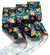 Fita de Cetim Preta Floral 38mm x 10m ref.0493-C38
