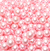 Pérola 10mm Furo Passante Rose Pacote com 200 peças Ref.1081