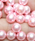 Pérola 10mm Furo Passante Rose Pacote com 200 peças Ref.1081 - comprar online