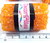 Manta de Strass Cascalho Laranja Termocolante 6 x 40cm ref.1862 - comprar online