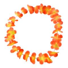 COLLARES HAWAIANO TELA - cotimaxeventos