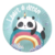 PLATOS POLIPAPEL PANDA ARCOIRIS (pack 6u.)