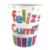 VASOS POLIPAPEL FELIZ CUMPLE (pack 6u.)