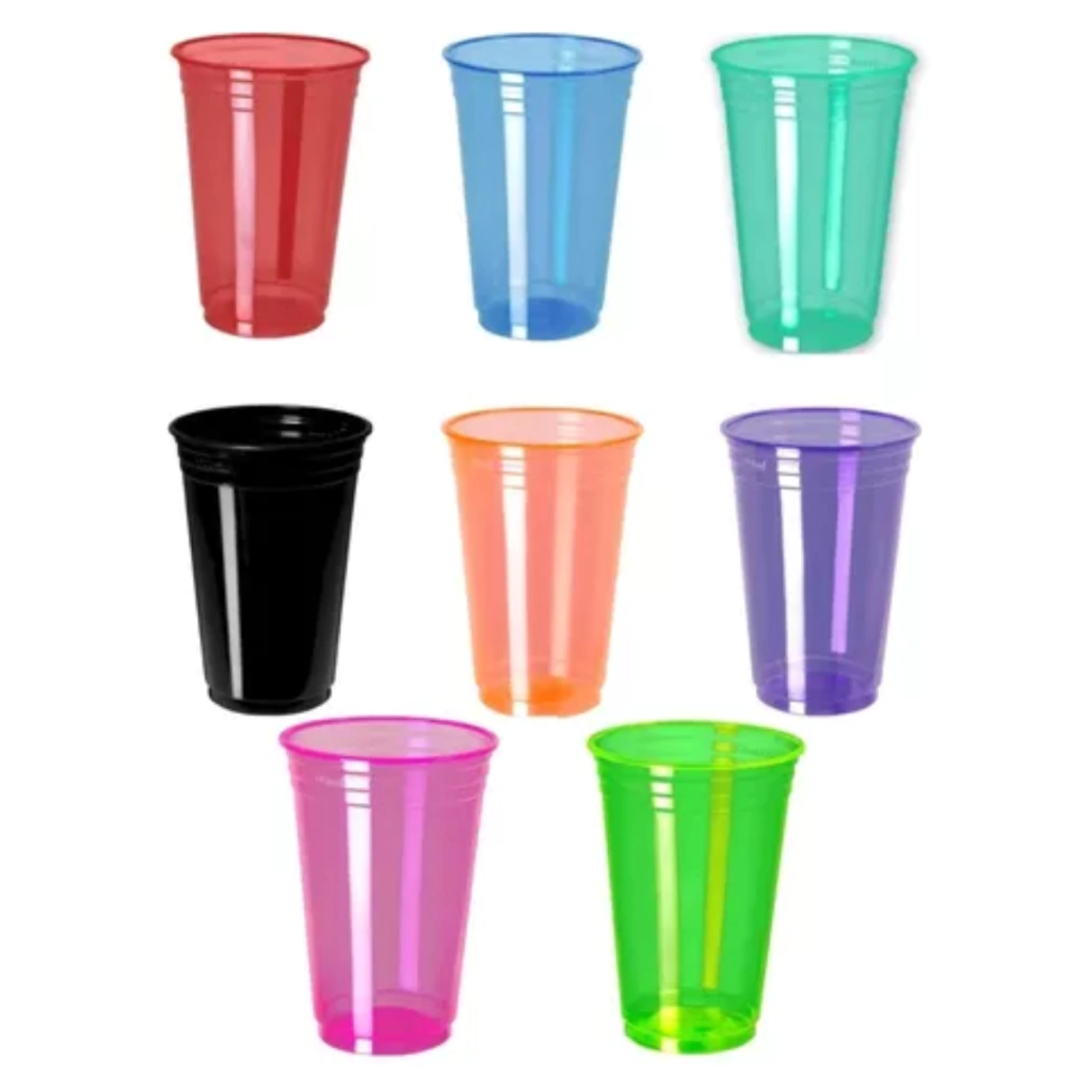 VASOS NEÓN (pack 25u.)