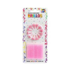 VELAS CON BRILLOS (pack 24u.) en internet