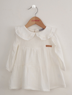 VESTIDO MARU COTTON BABY CON CUELLO