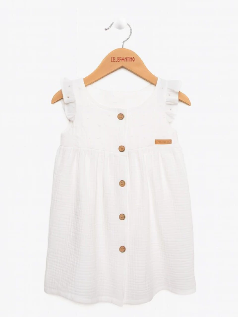 VESTIDO OLI COTTON LISO+BORDADO