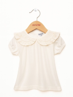 REMERA CUELLO BRODERIE