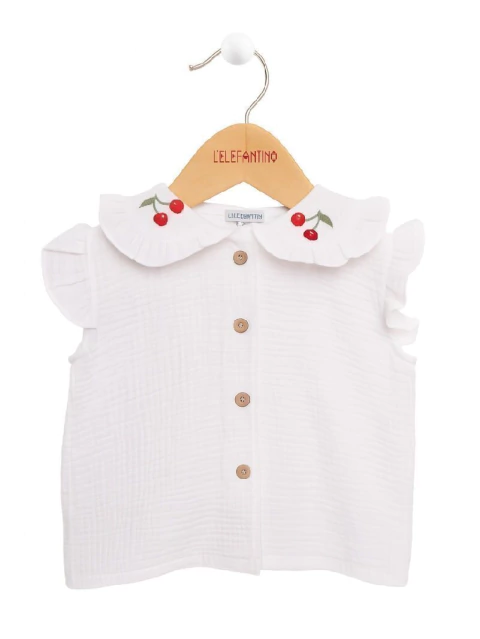 CAMISITA COTTON CUELLO BORDADO