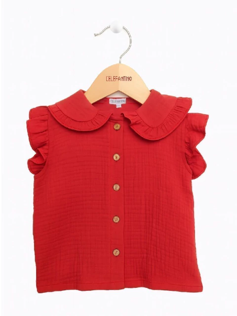 CAMISITA COTTON CUELLO LISO (1193RO)