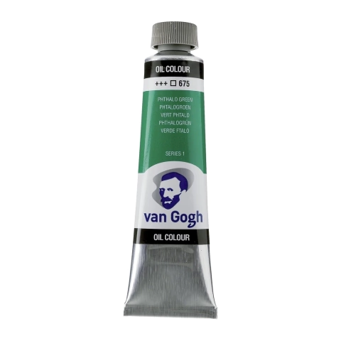 Oleo Van Gogh 40ml S1 Verde Ftalo 675