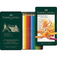 Set 12 lapices Polychromos Faber-Castell