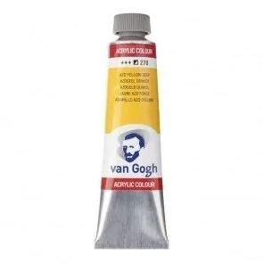 Acrílico Van Gogh 40cc Amarillo Azo Oscuro 270 - comprar online