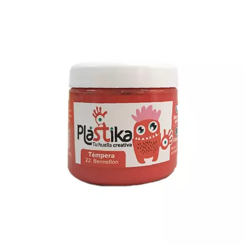 Tempera Eterna Plastika 200ml Bermellon 22 - comprar online