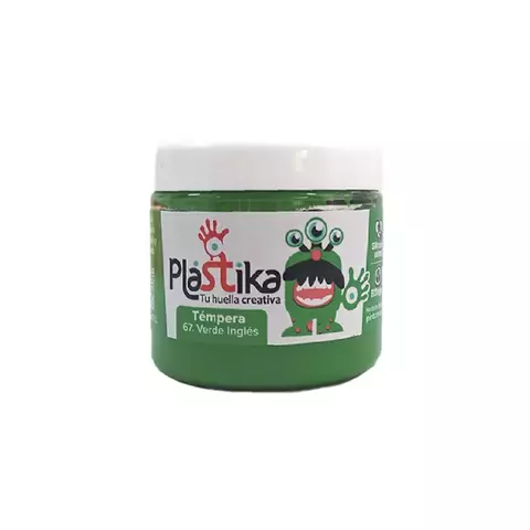 Tempera Eterna Plastika 200ml Verde Ingles 67 - comprar online