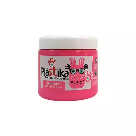 Tempera Eterna Plastika 200ml Rosa Fluo 186 - comprar online