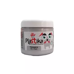 Tempera Eterna Plastika 200ml Plata 101 - comprar online