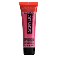 Acrílico AMSTERDAM 120ml Rosa Quinacridona 366