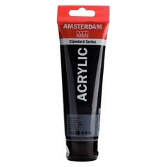 Acrílico AMSTERDAM 120ml Negro Bujia 702