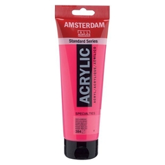 Acrílico AMSTERDAM 120ml Rosa Reflex 384
