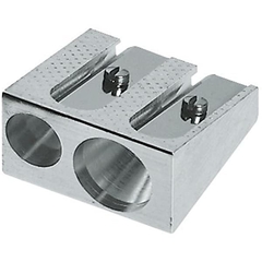 Sacapuntas doble FABER-CASTELL metal