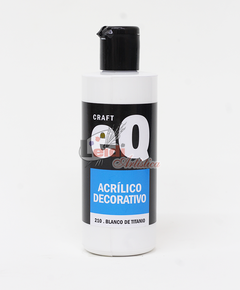 Acrilico decorativo EQ ARTE Blanco Titanio 210 - comprar online