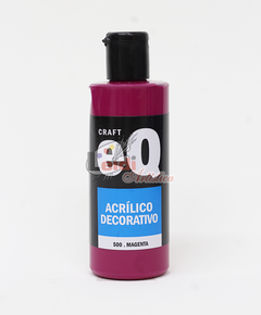 Acrilico decorativo EQ ARTE Magenta 500 - comprar online