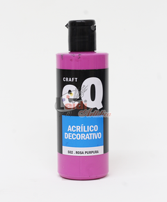 Acrilico decorativo EQ ARTE Rosa Purpura 502 - comprar online