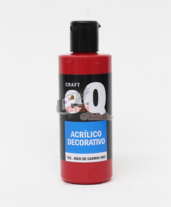 Acrilico decorativo EQ ARTE Rojo de Cadmio IMT 701 - comprar online