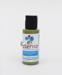 Acrilico Decorativo Eterna VERDE BAMBU 64