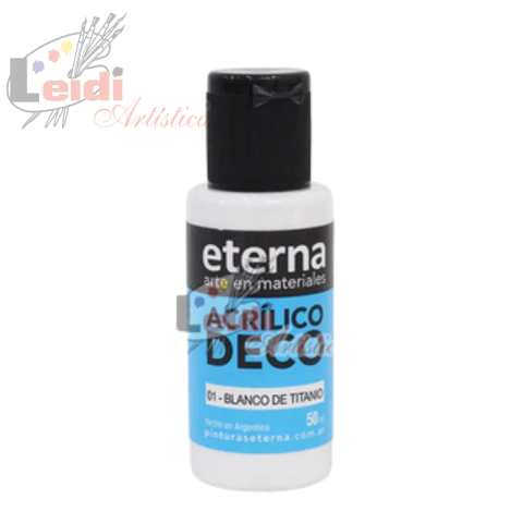 Acrilico Decorativo Eterna BLANCO TITANIO 01 - comprar online