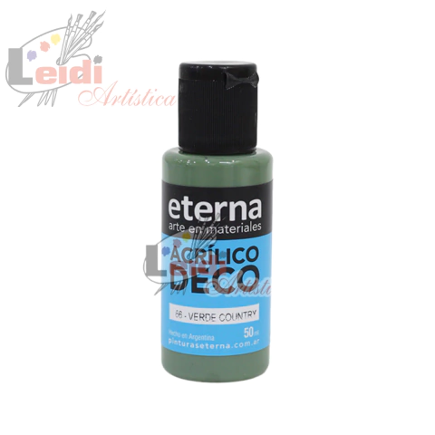 Acrilico Decorativo Eterna VERDE COUNTRY 66 - comprar online