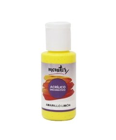 Acrílico Decorativo Monitor AMARILLO LIMÓN