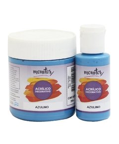 Acrílico decorativo Monitor AZULINO