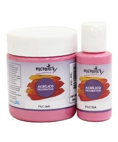 Acrílico decorativo Monitor FUCSIA