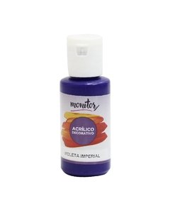 Acrilico decorativo Monitor VIOLETA IMPERIAL