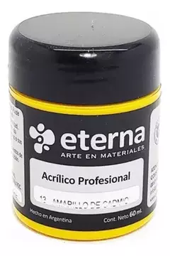 Acrilico Eterna PROFESIONAL AMARILLO CADMIO IMIT 13 S1 - comprar online