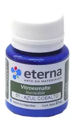 Vitroesmalte Horneable Azul Cobalto 51 37ml - comprar online
