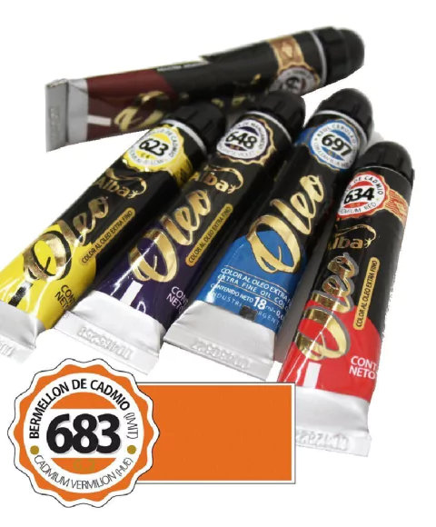 Oleo ALBA Bermellón de Cadmio IMT S.2 683