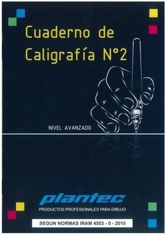 Cuaderno de caligrafia N 2 Plantec