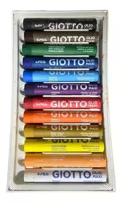 Oleo Pastel GIOTTO MAXI X 12 colores - tienda online
