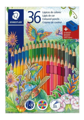 LAPIZ COLOR STAEDTLER x 36