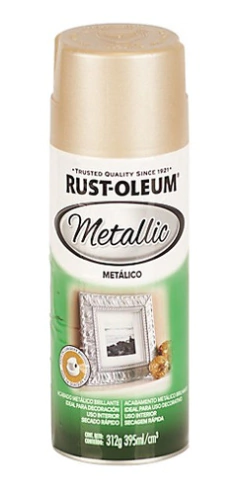 Esmalte RUST-OLEUM en aerosol CHAMPAGNE METALIZADO